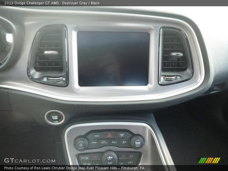 Destroyer Gray / Black 2019 Dodge Challenger GT AWD