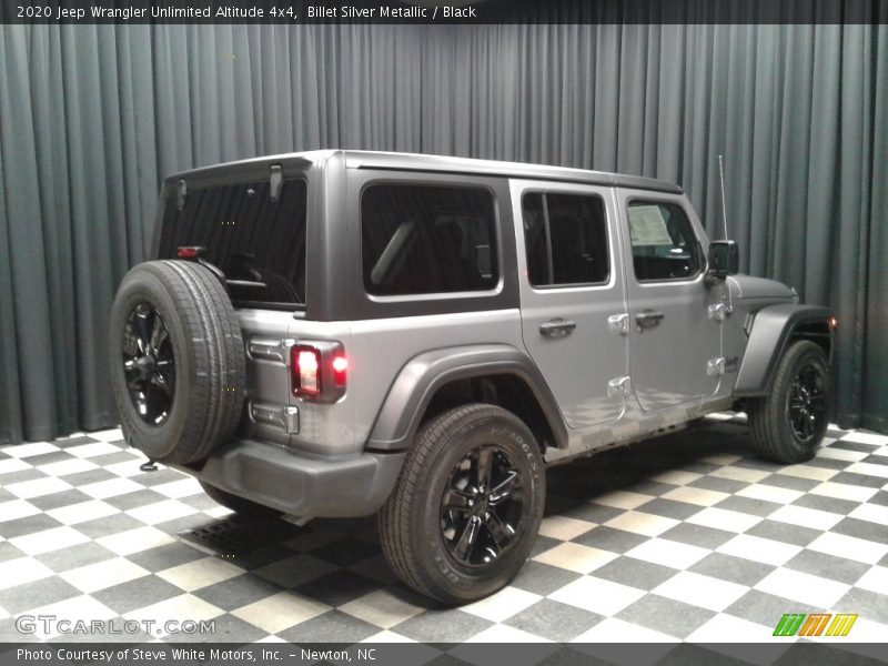Billet Silver Metallic / Black 2020 Jeep Wrangler Unlimited Altitude 4x4