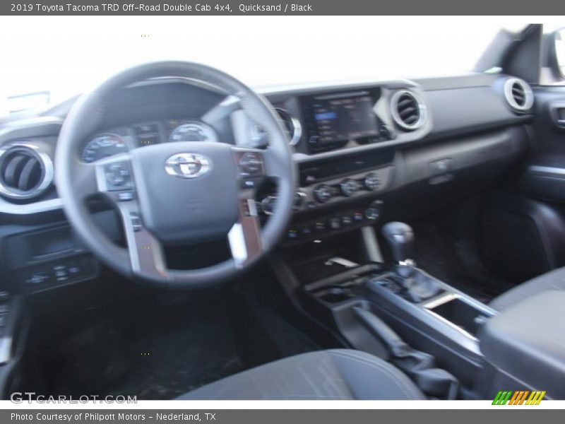 Quicksand / Black 2019 Toyota Tacoma TRD Off-Road Double Cab 4x4
