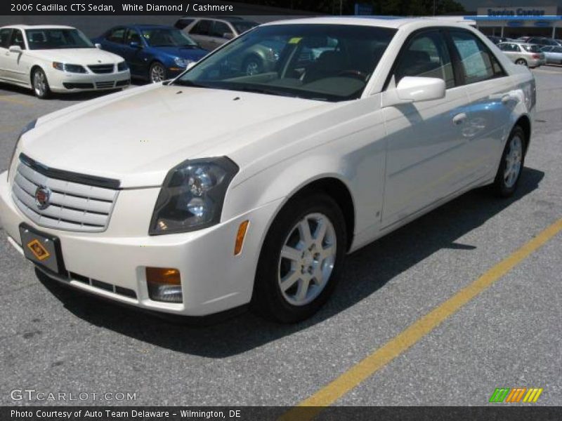 White Diamond / Cashmere 2006 Cadillac CTS Sedan