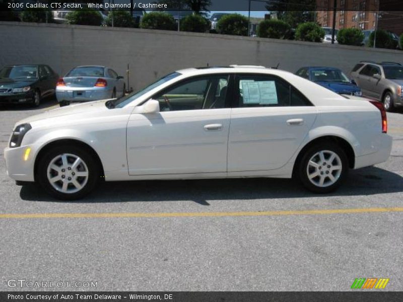 White Diamond / Cashmere 2006 Cadillac CTS Sedan