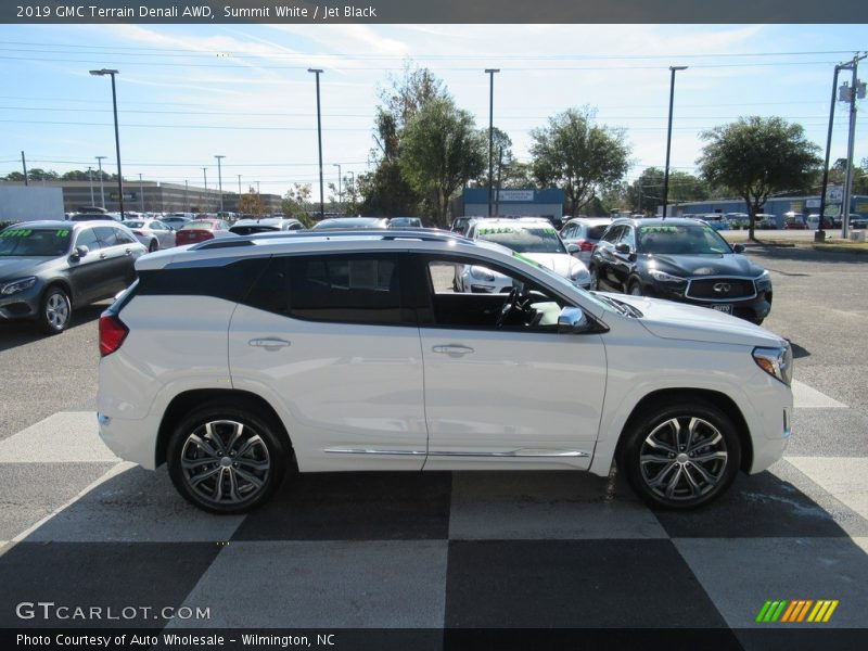 Summit White / Jet Black 2019 GMC Terrain Denali AWD