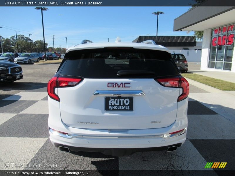 Summit White / Jet Black 2019 GMC Terrain Denali AWD