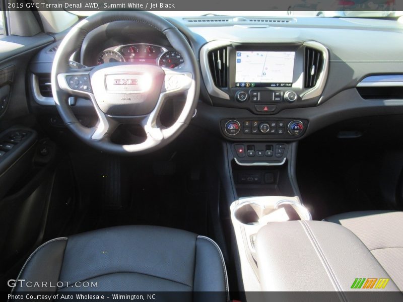 Summit White / Jet Black 2019 GMC Terrain Denali AWD