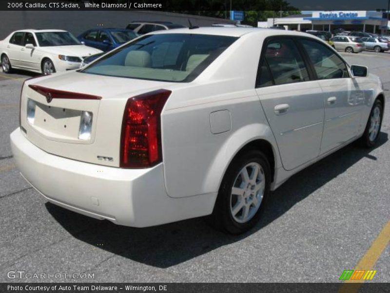 White Diamond / Cashmere 2006 Cadillac CTS Sedan