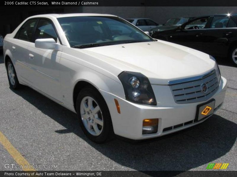 White Diamond / Cashmere 2006 Cadillac CTS Sedan