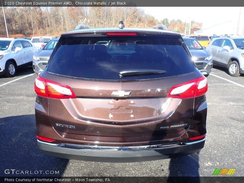 Chocolate Metallic / Jet Black 2020 Chevrolet Equinox Premier AWD