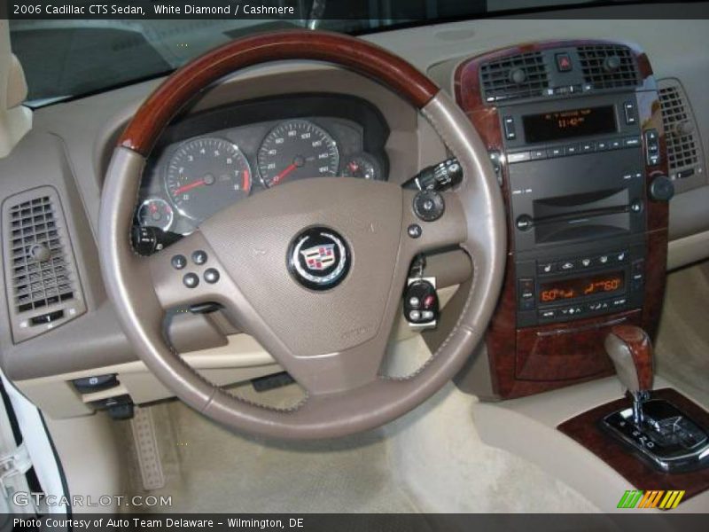 White Diamond / Cashmere 2006 Cadillac CTS Sedan