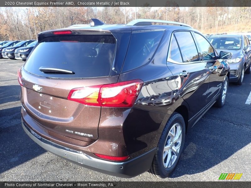 Chocolate Metallic / Jet Black 2020 Chevrolet Equinox Premier AWD