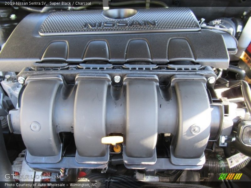 Super Black / Charcoal 2019 Nissan Sentra SV