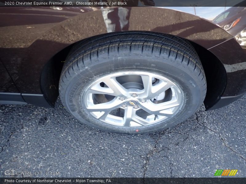 Chocolate Metallic / Jet Black 2020 Chevrolet Equinox Premier AWD