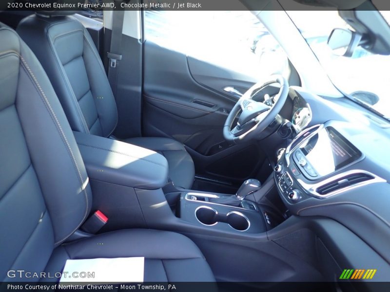 Chocolate Metallic / Jet Black 2020 Chevrolet Equinox Premier AWD