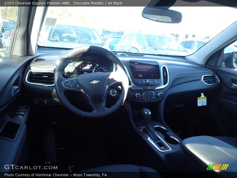 Chocolate Metallic / Jet Black 2020 Chevrolet Equinox Premier AWD