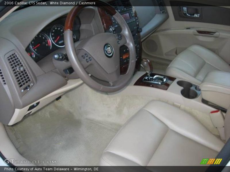 White Diamond / Cashmere 2006 Cadillac CTS Sedan