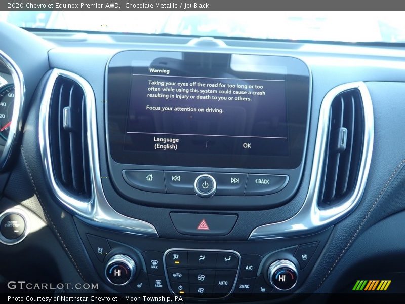 Chocolate Metallic / Jet Black 2020 Chevrolet Equinox Premier AWD