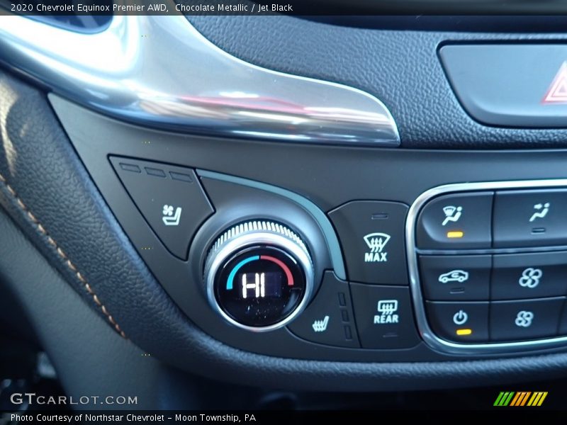 Chocolate Metallic / Jet Black 2020 Chevrolet Equinox Premier AWD