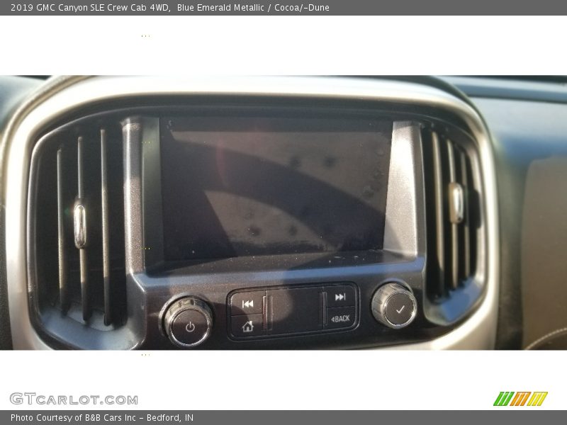 Blue Emerald Metallic / Cocoa/­Dune 2019 GMC Canyon SLE Crew Cab 4WD