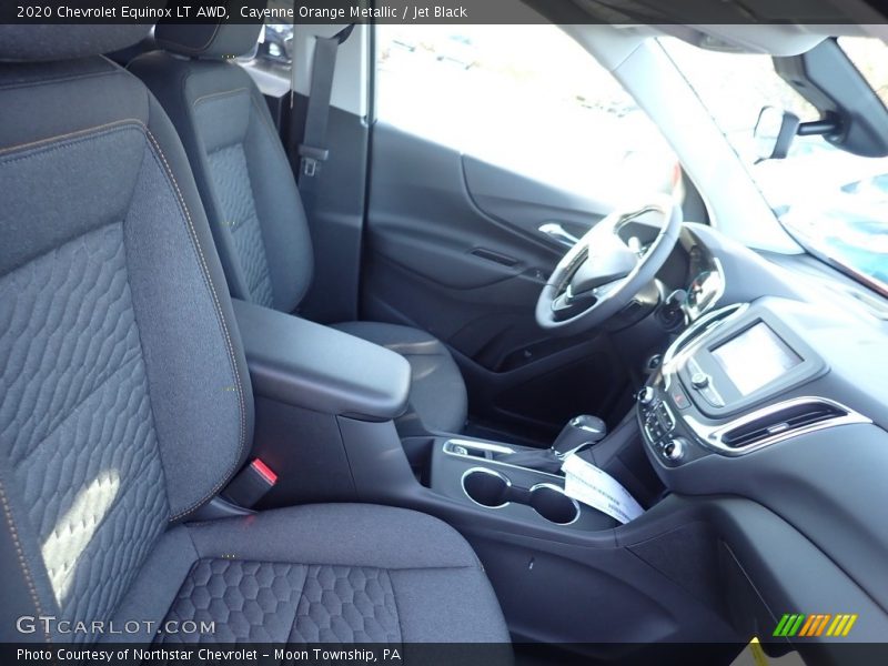 Cayenne Orange Metallic / Jet Black 2020 Chevrolet Equinox LT AWD