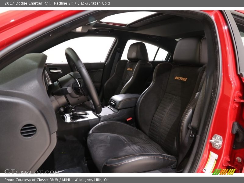 Redline 3K / Black/Brazen Gold 2017 Dodge Charger R/T