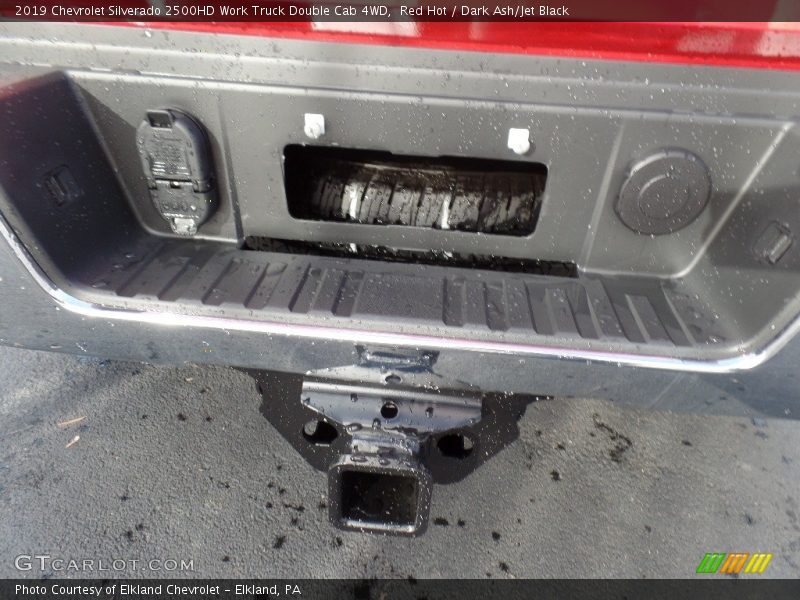 Red Hot / Dark Ash/Jet Black 2019 Chevrolet Silverado 2500HD Work Truck Double Cab 4WD