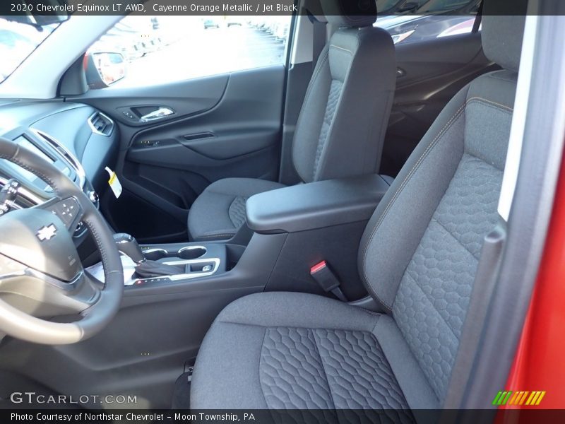 Cayenne Orange Metallic / Jet Black 2020 Chevrolet Equinox LT AWD