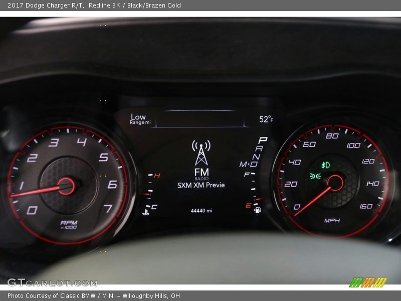 Redline 3K / Black/Brazen Gold 2017 Dodge Charger R/T