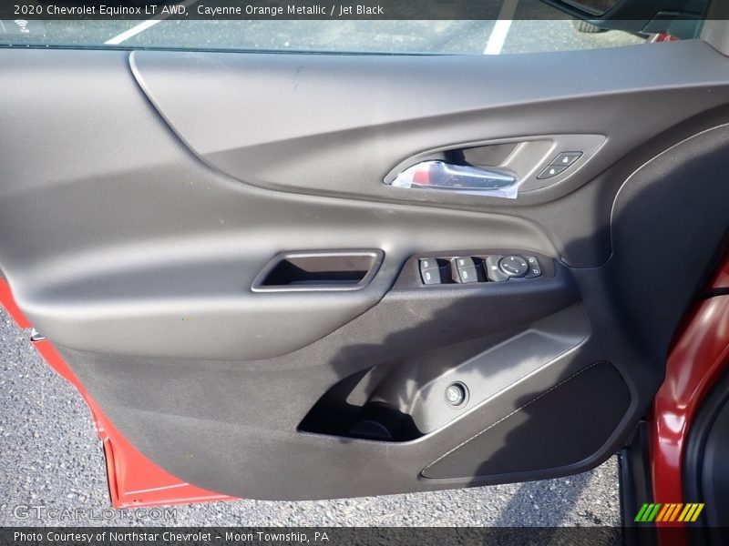 Cayenne Orange Metallic / Jet Black 2020 Chevrolet Equinox LT AWD