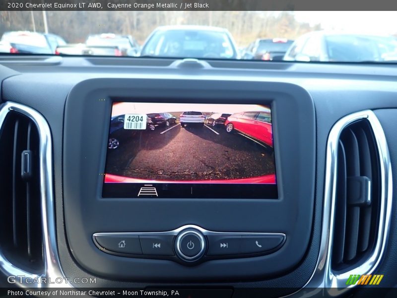 Cayenne Orange Metallic / Jet Black 2020 Chevrolet Equinox LT AWD