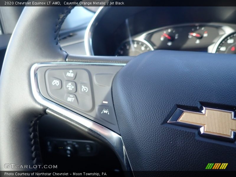 Cayenne Orange Metallic / Jet Black 2020 Chevrolet Equinox LT AWD