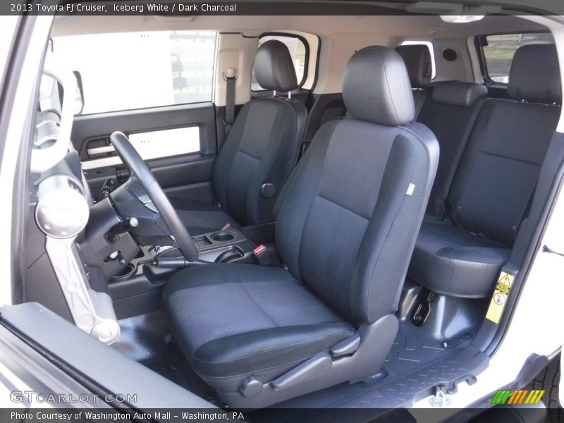 Iceberg White / Dark Charcoal 2013 Toyota FJ Cruiser