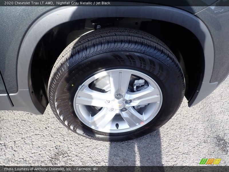Nightfall Gray Metallic / Jet Black 2020 Chevrolet Trax LT AWD
