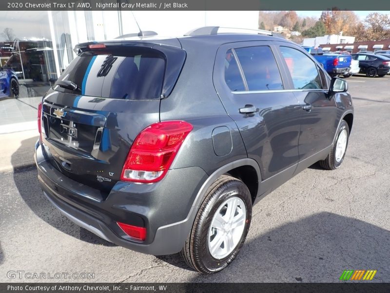 Nightfall Gray Metallic / Jet Black 2020 Chevrolet Trax LT AWD