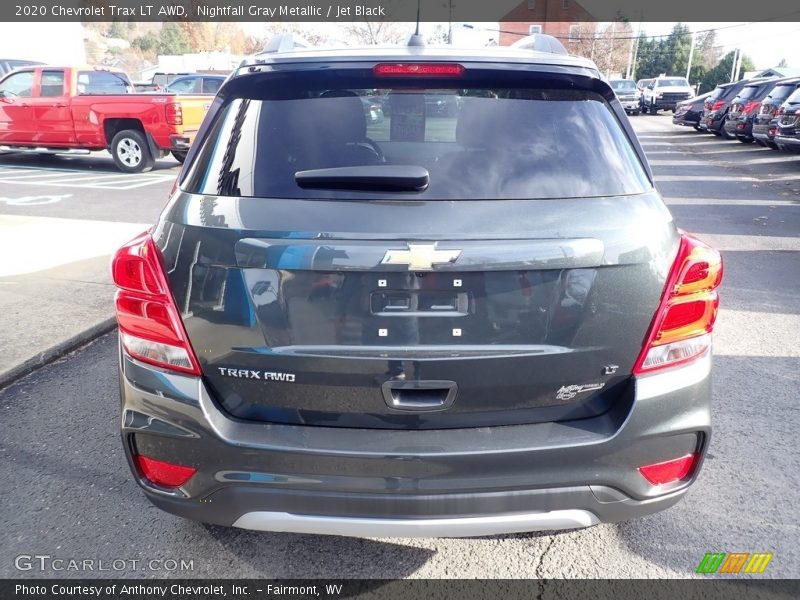 Nightfall Gray Metallic / Jet Black 2020 Chevrolet Trax LT AWD