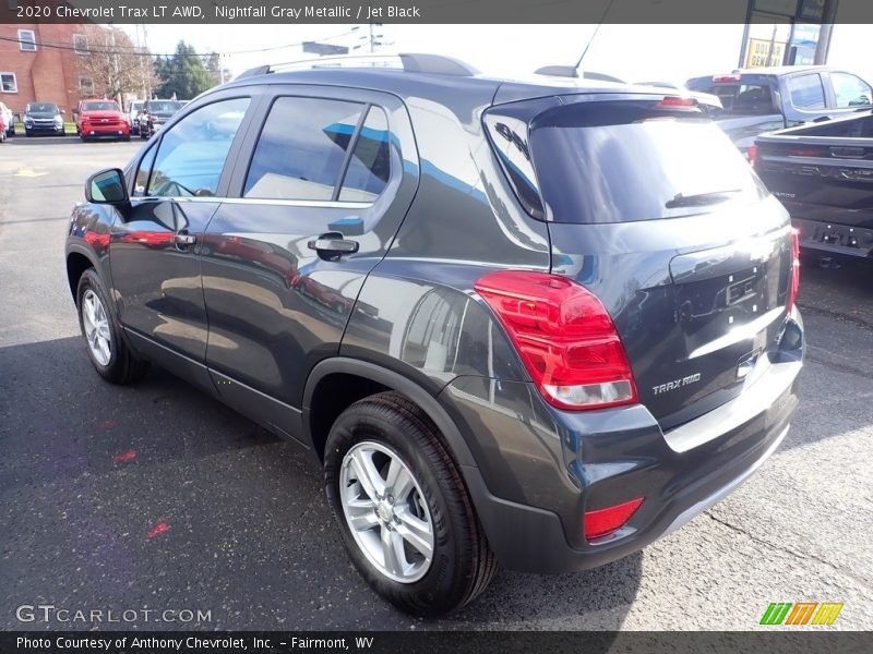 Nightfall Gray Metallic / Jet Black 2020 Chevrolet Trax LT AWD