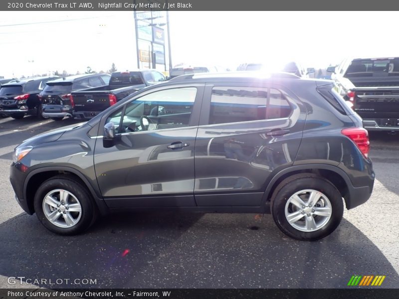 Nightfall Gray Metallic / Jet Black 2020 Chevrolet Trax LT AWD