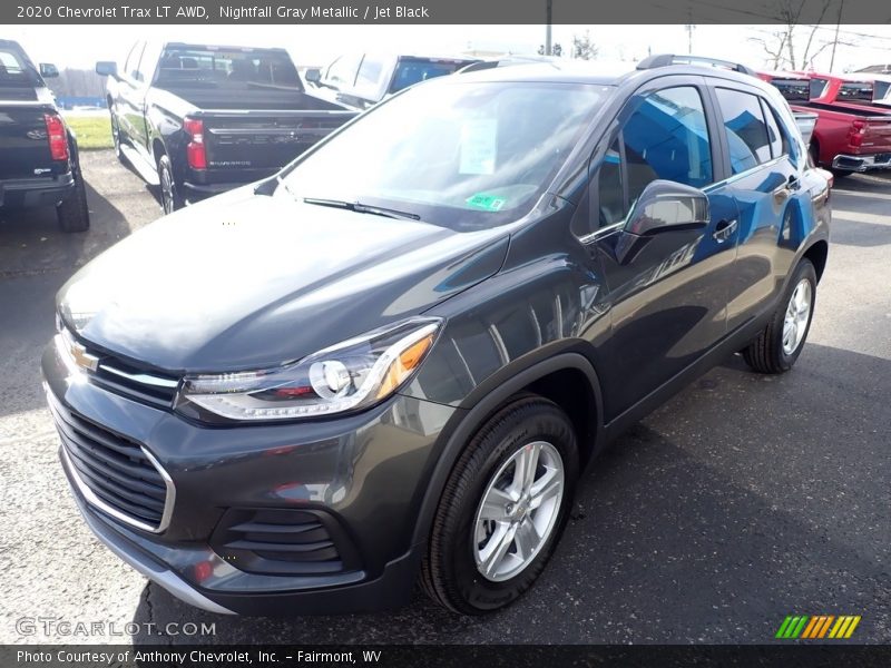 Nightfall Gray Metallic / Jet Black 2020 Chevrolet Trax LT AWD