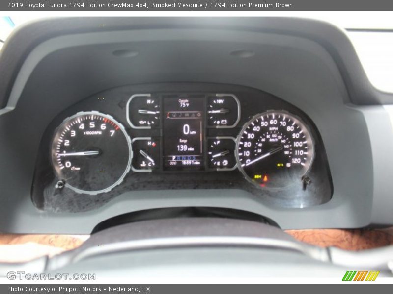 Smoked Mesquite / 1794 Edition Premium Brown 2019 Toyota Tundra 1794 Edition CrewMax 4x4