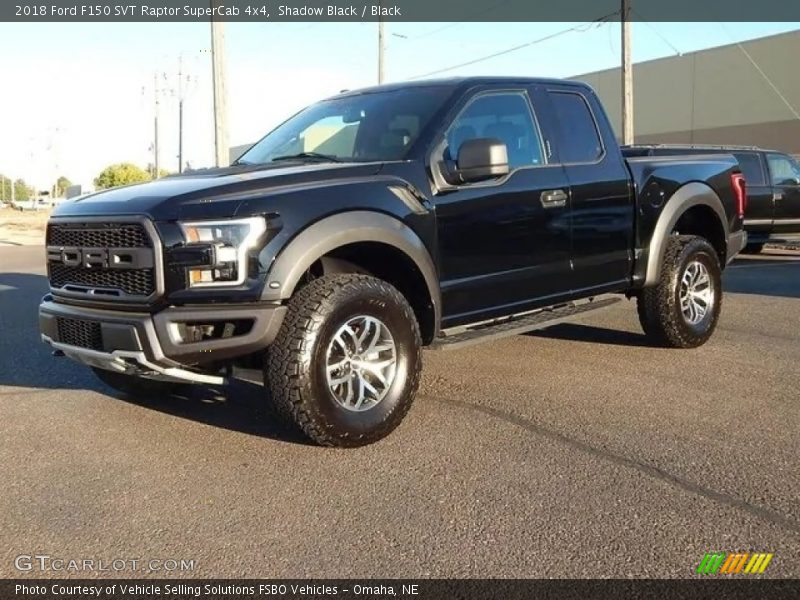 Shadow Black / Black 2018 Ford F150 SVT Raptor SuperCab 4x4