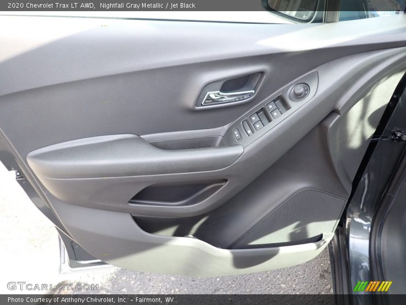 Nightfall Gray Metallic / Jet Black 2020 Chevrolet Trax LT AWD