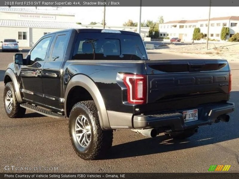 Shadow Black / Black 2018 Ford F150 SVT Raptor SuperCab 4x4