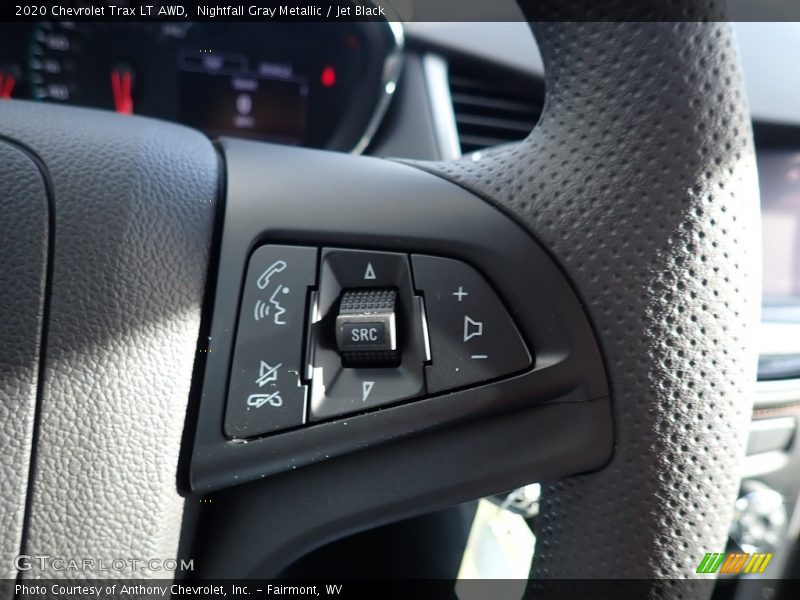 Nightfall Gray Metallic / Jet Black 2020 Chevrolet Trax LT AWD