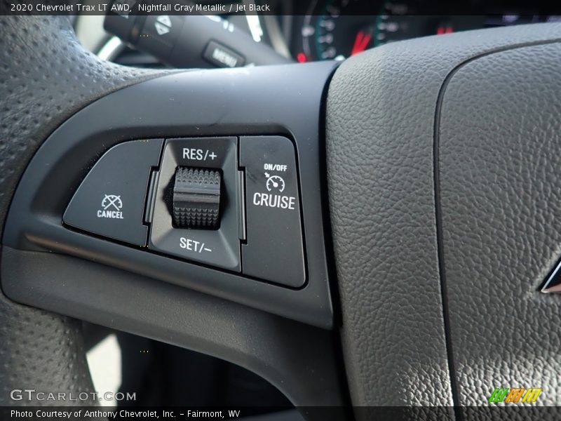 Nightfall Gray Metallic / Jet Black 2020 Chevrolet Trax LT AWD
