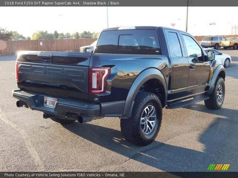 Shadow Black / Black 2018 Ford F150 SVT Raptor SuperCab 4x4