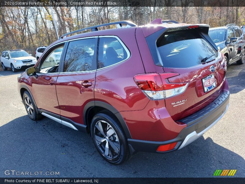 Crimson Red Pearl / Black 2020 Subaru Forester 2.5i Touring