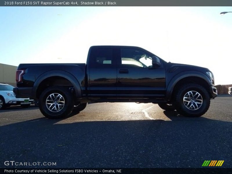 Shadow Black / Black 2018 Ford F150 SVT Raptor SuperCab 4x4
