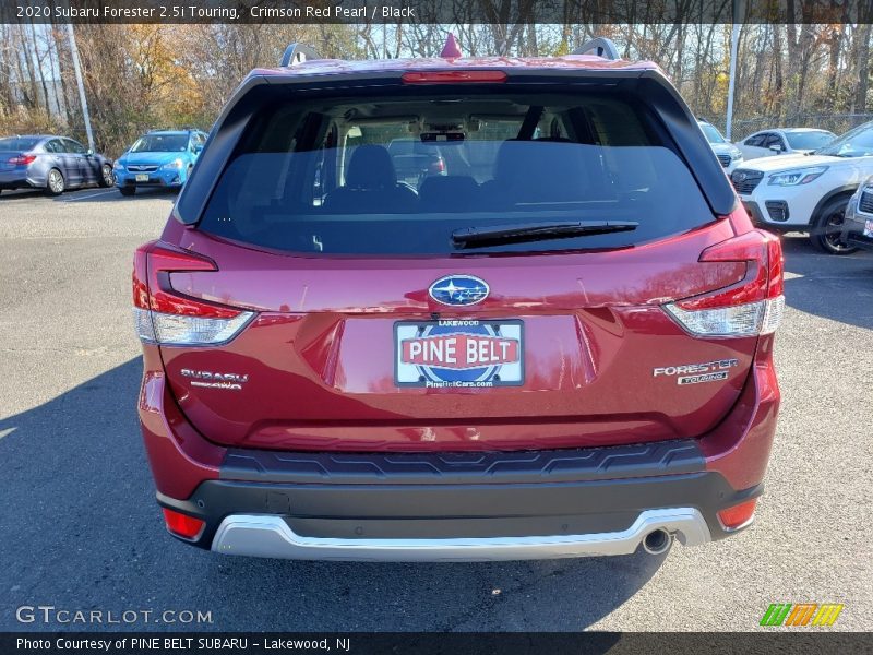 Crimson Red Pearl / Black 2020 Subaru Forester 2.5i Touring