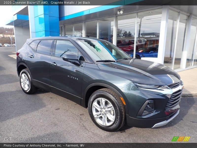 Graphite Metallic / Jet Black 2020 Chevrolet Blazer LT AWD