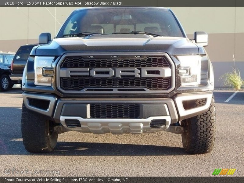 Shadow Black / Black 2018 Ford F150 SVT Raptor SuperCab 4x4