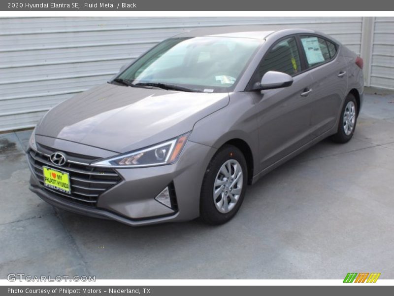 Fluid Metal / Black 2020 Hyundai Elantra SE