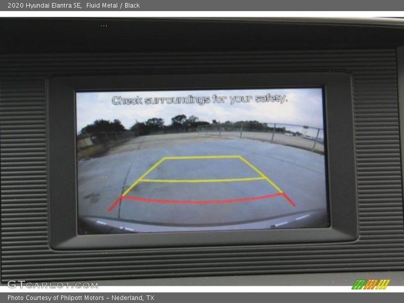 Fluid Metal / Black 2020 Hyundai Elantra SE